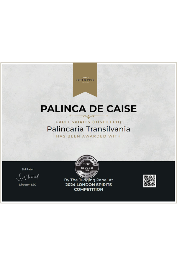 Palincă de Caise 250 ml alc. 45% vol.